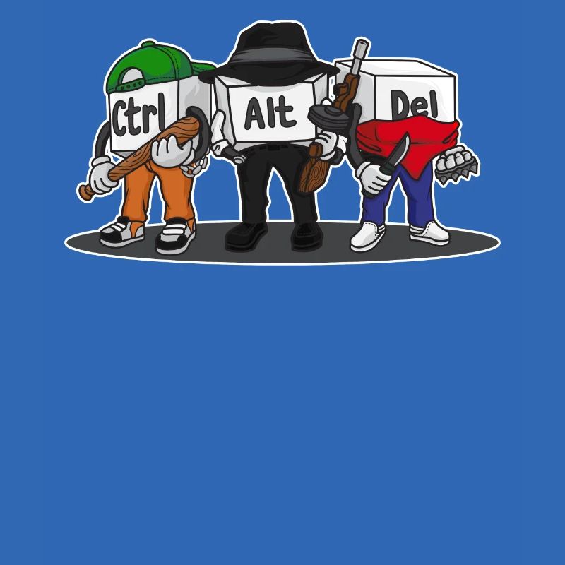 Ctrl Alt Del Computer Admin Nerd Geek Computer Scientist