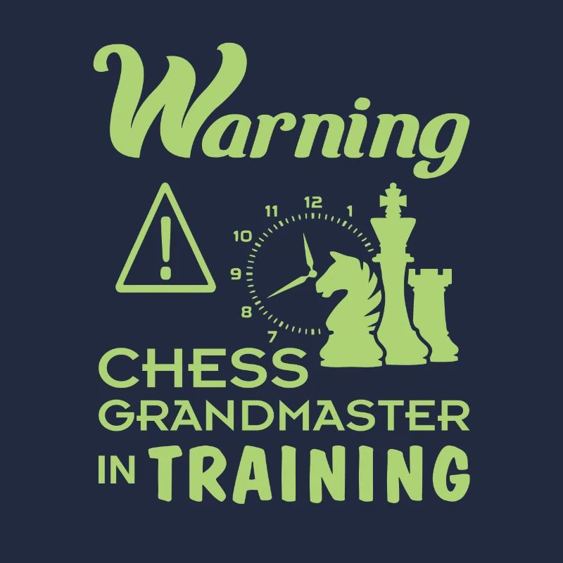 Funny Chess Grand Master in Training Gift for