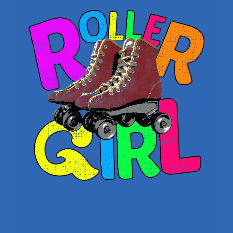 "Roller Girl" Rollschuh Mädchen