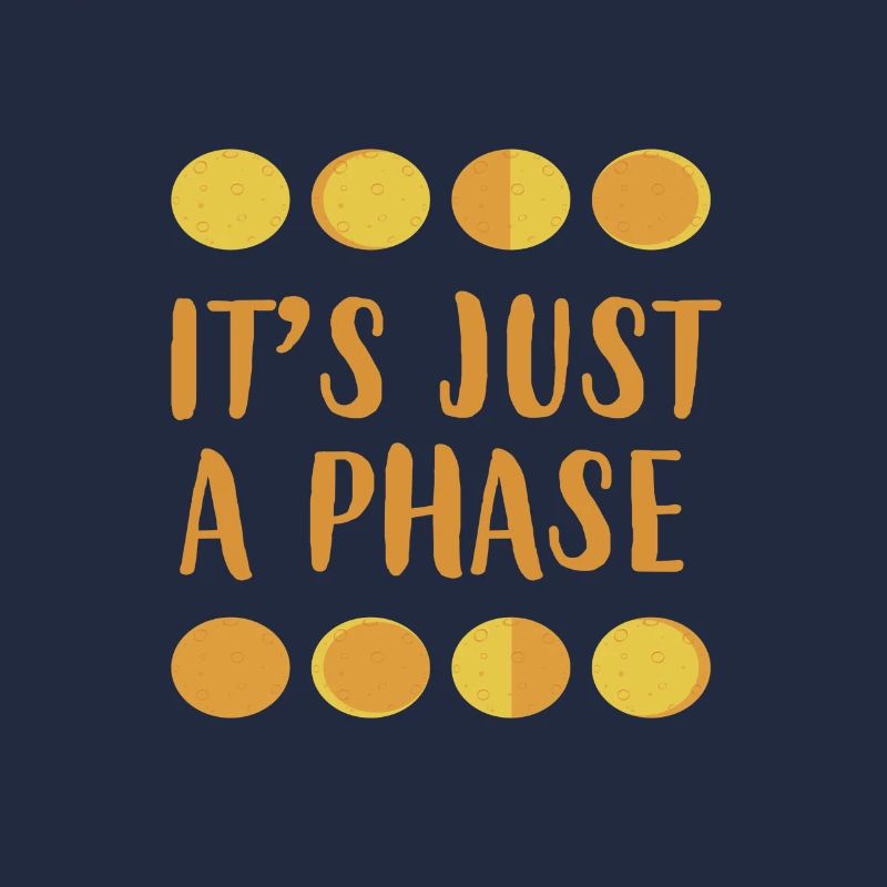 Nerdy drôle, c'est juste une phase de lune et d'espace