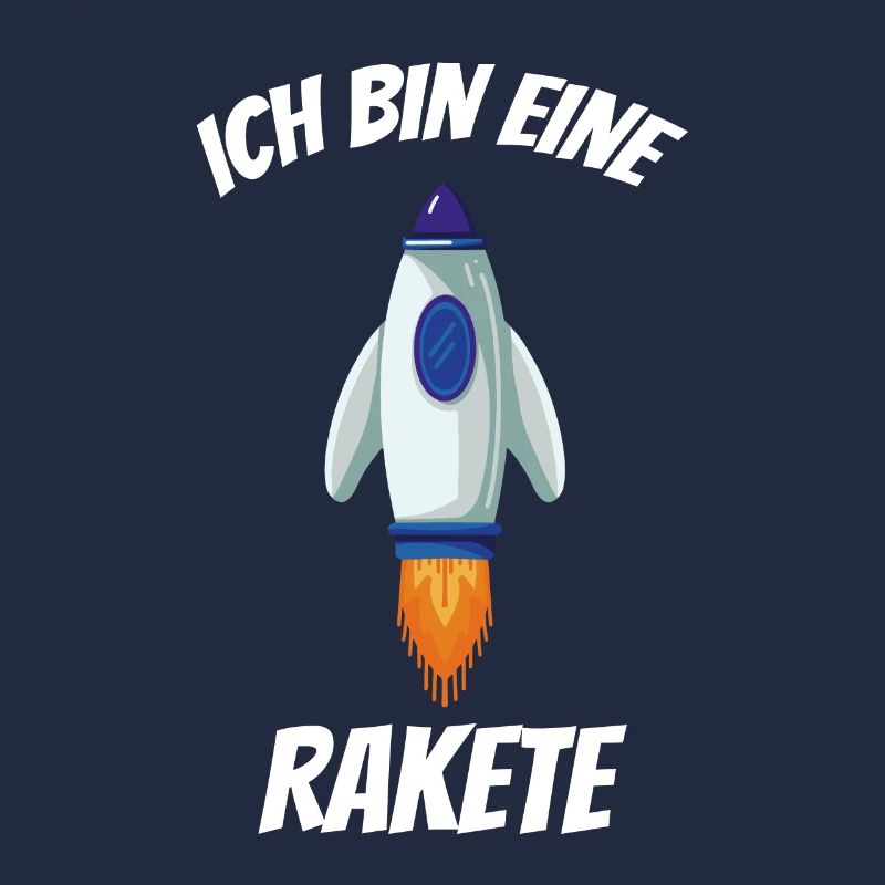 Ich bin eine Rakete