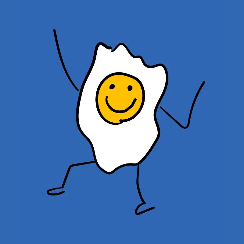 Ei Gelb lustiges Geschenk Eigelb Eier Spiegelei