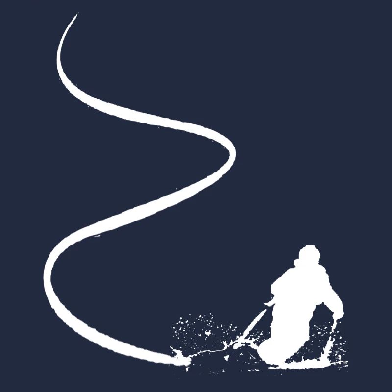 Traces de ski
