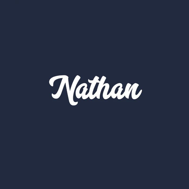Nathan Custom Text Geburtstagsname