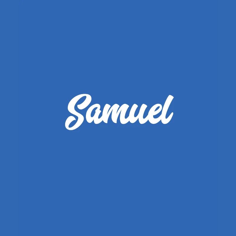 Samuel Custom Text Geburtstagsname