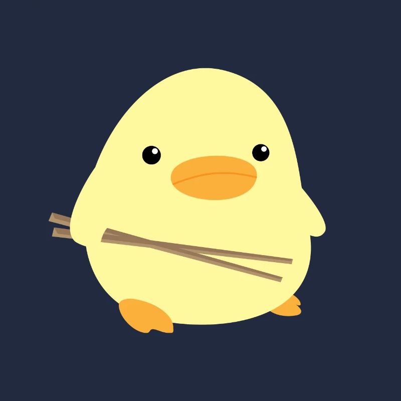 Duck with Chop Sticks - Ente mit Stäbchen Meme