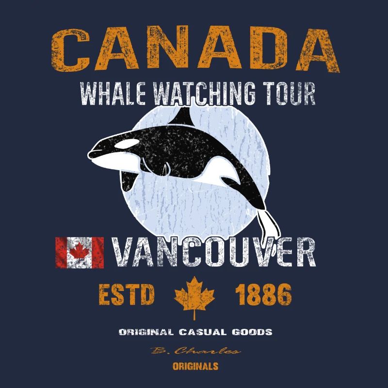 Canada Vancouver Whale Orca Gift