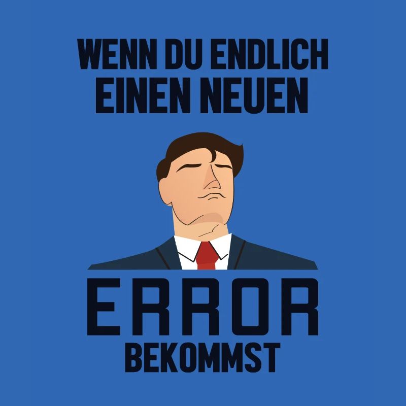 Neuen Error Bekommen Developer Coder Programmierer