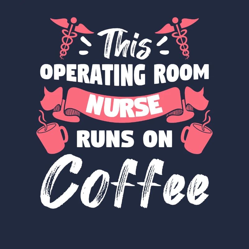 Diese OP-Krankenschwester läuft auf Kaffee ODER Krankenschwestern