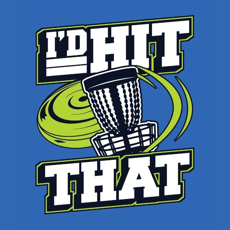 J’avais frappé ce disque de panier de golf frisbee