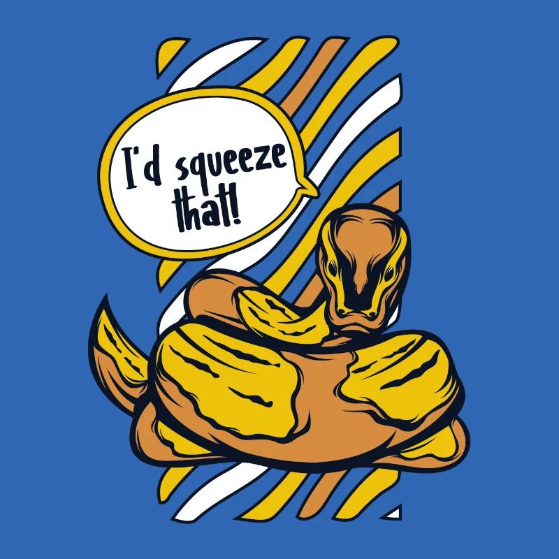 Je serrerais cette boule de banane de serpent python