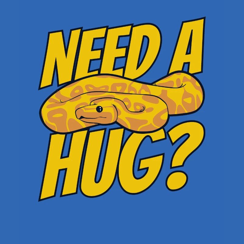 Need A Hug Python Schlange Pythonzüchter Banana
