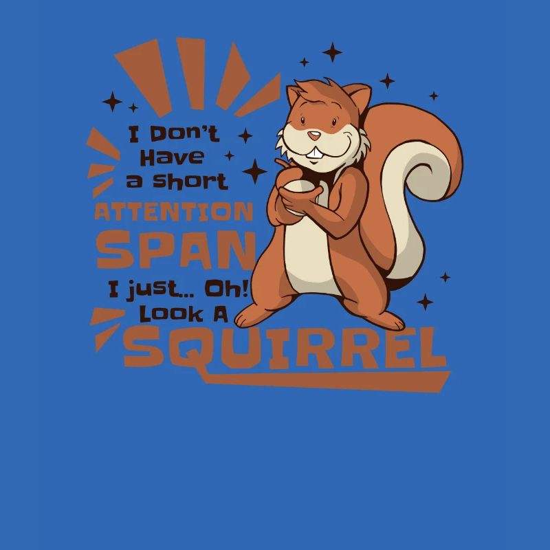 Don't Have A Short Attention Span Fox Squirrel