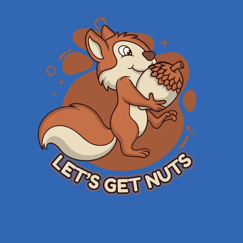 Let's Get Nuts Squirrel Fox Squirrel Squirrel