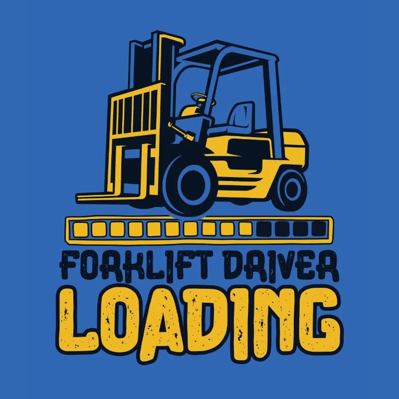 Forklift Driver Loading Gabelstaplerfahrer