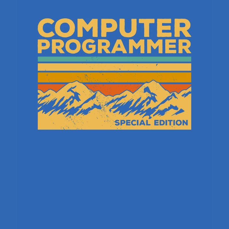 Retro Computerprogrammierer Sonderedition