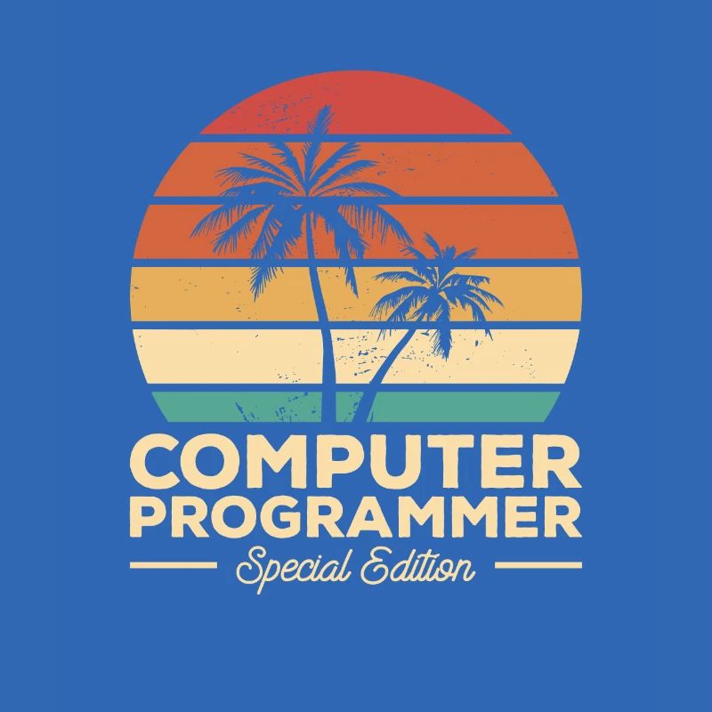Retro Computerprogrammierer Sonderedition