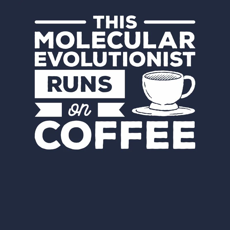 Dieser molekulare Evolutionist ernährt sich von Kaffee