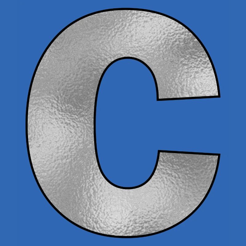 Buchstabe C Silber