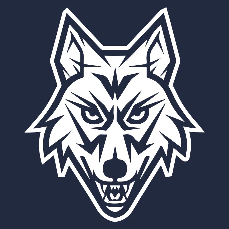 Wolf Tier Kopf