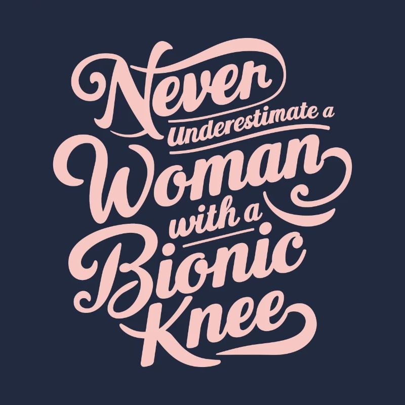 Femme Bionic Chirurgie De Remplacement Du Genou Joint