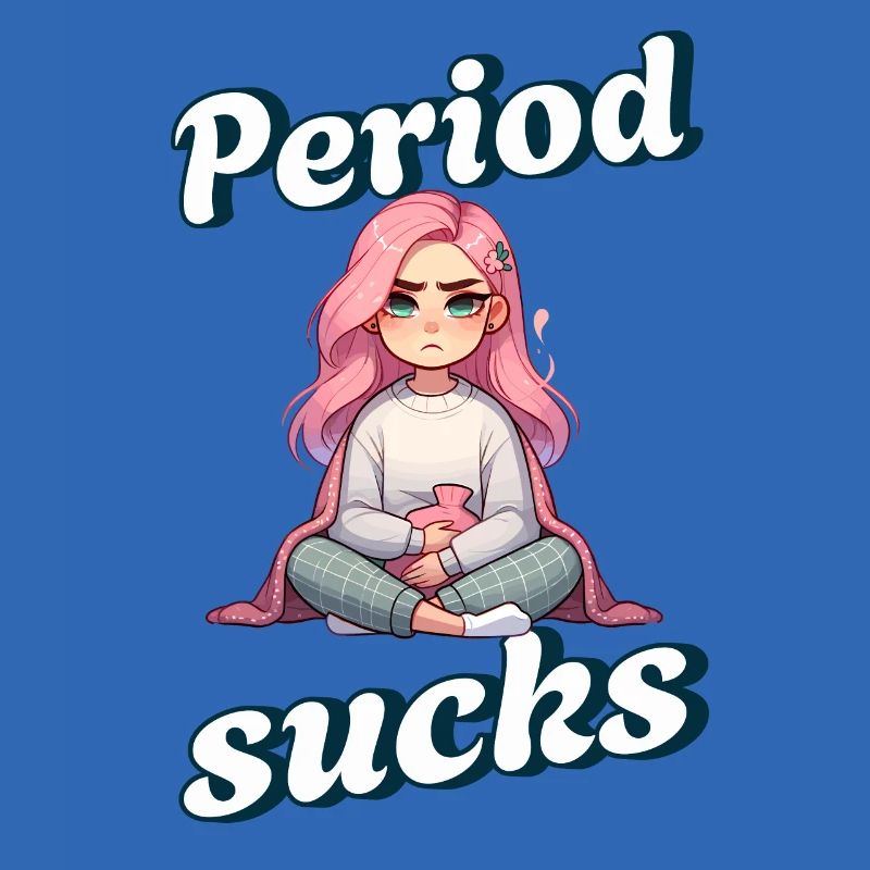 Periode Sucks – Periode, Menstruation Humor