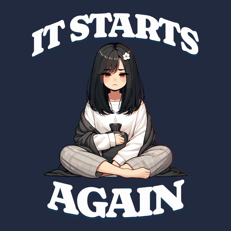 Periode Menstruation It Starts Again