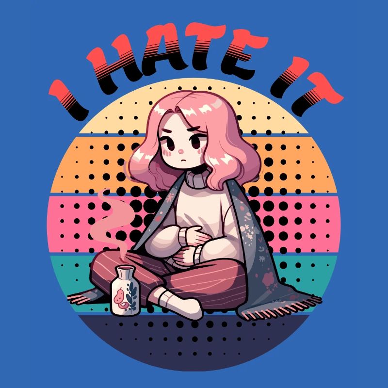 Menstruation Expression I Hate It