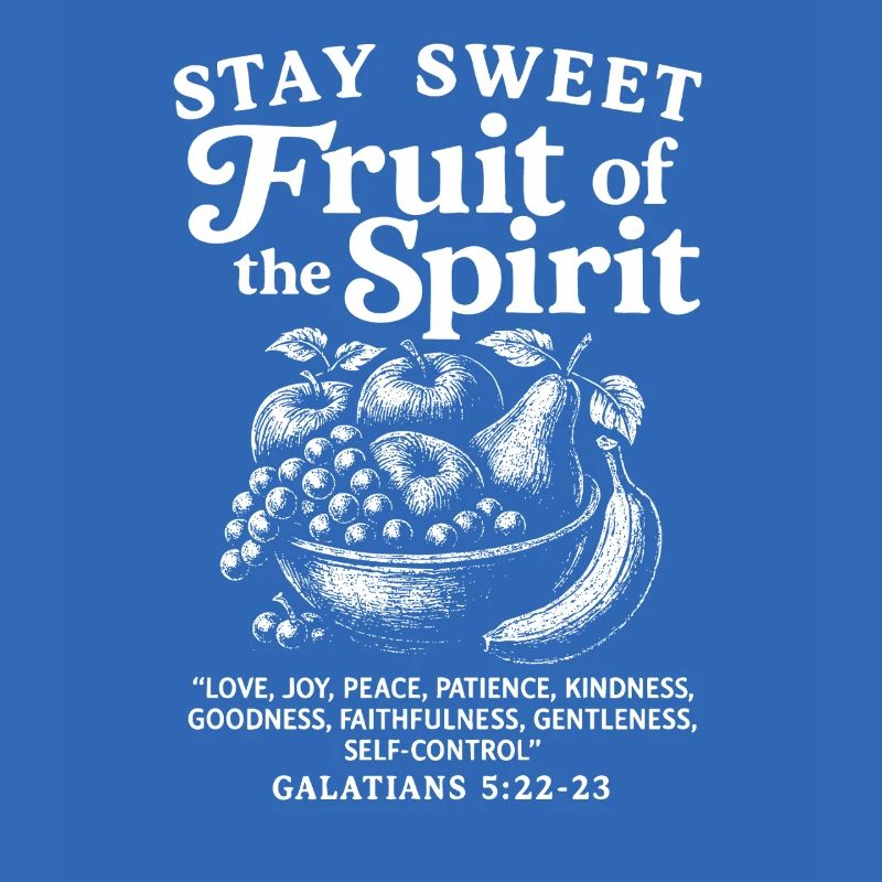 Fruit de l’ Conception de versets bibliques