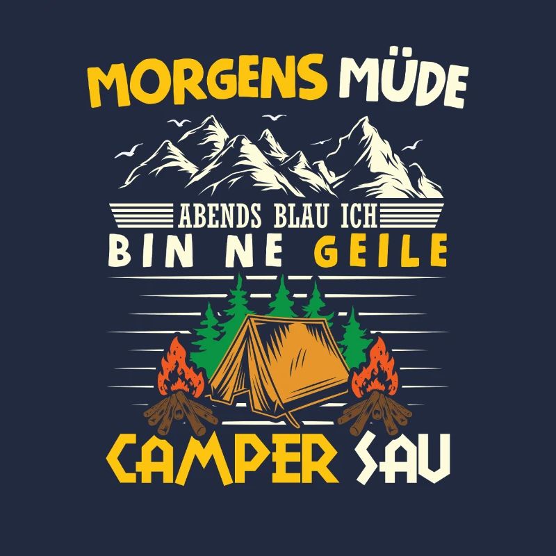 Camper Camping Caravan Saying