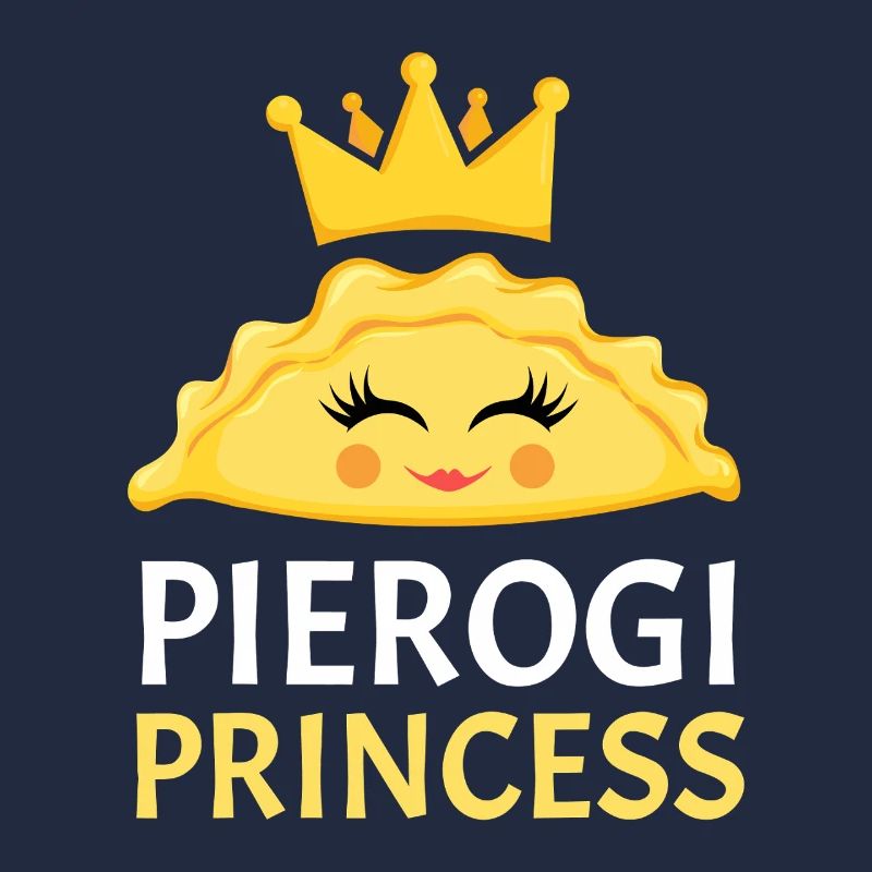 Pierogi Princess Crown Tee