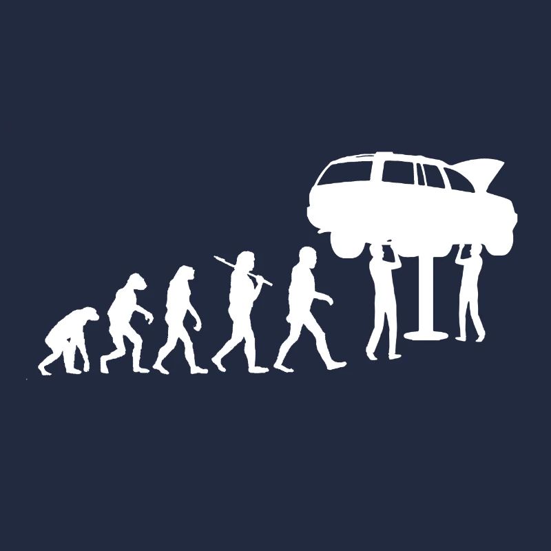 Evolution Werkstatt Mechaniker