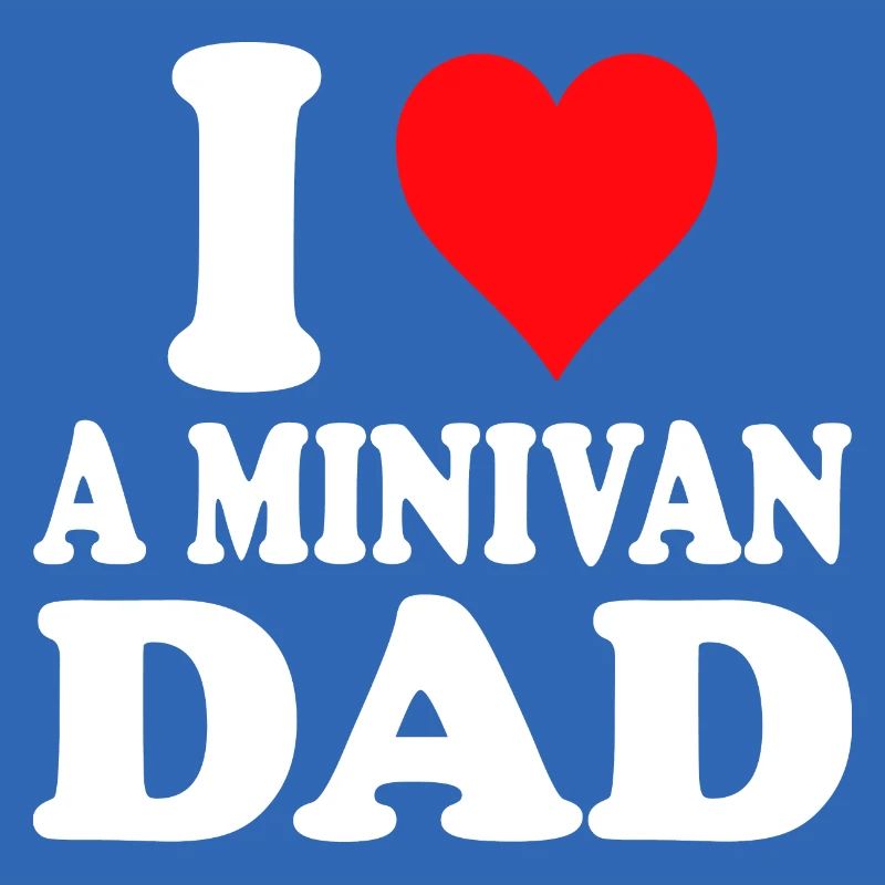 Le style de vie de Minivan Dad Papa conduit Minivan Daddy