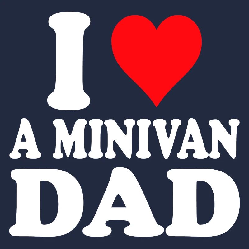 Le style de vie de Minivan Dad Papa conduit Minivan Daddy
