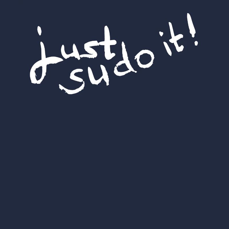 just sudo it