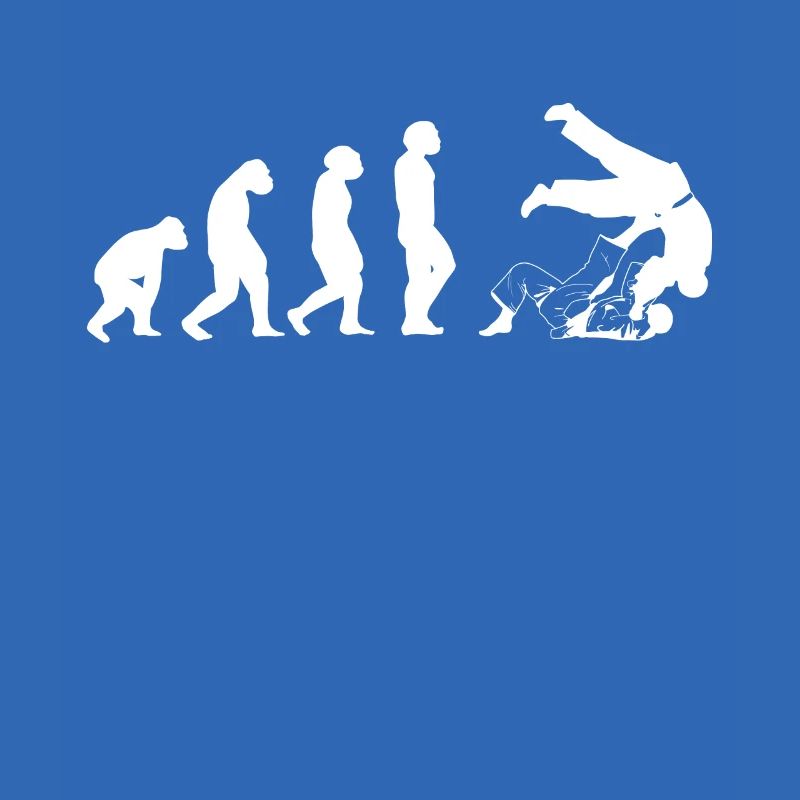 Judo Evolution cooles Judoka Retro Geschenk