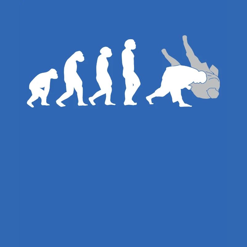 Judo Evolution cadeau rétro judoka cool