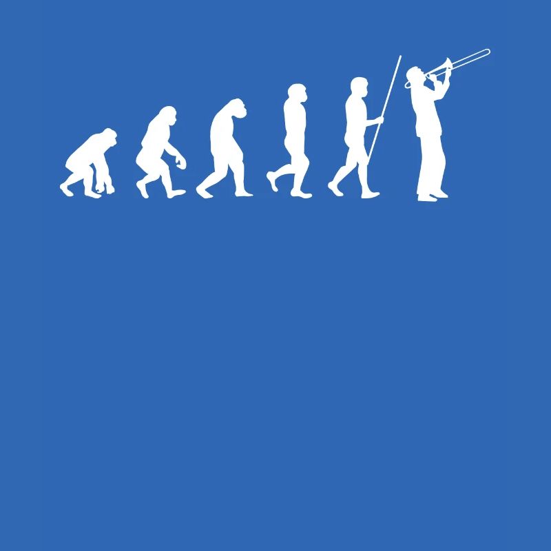 Evolution Posaune | Posaunist cooles Geschenk