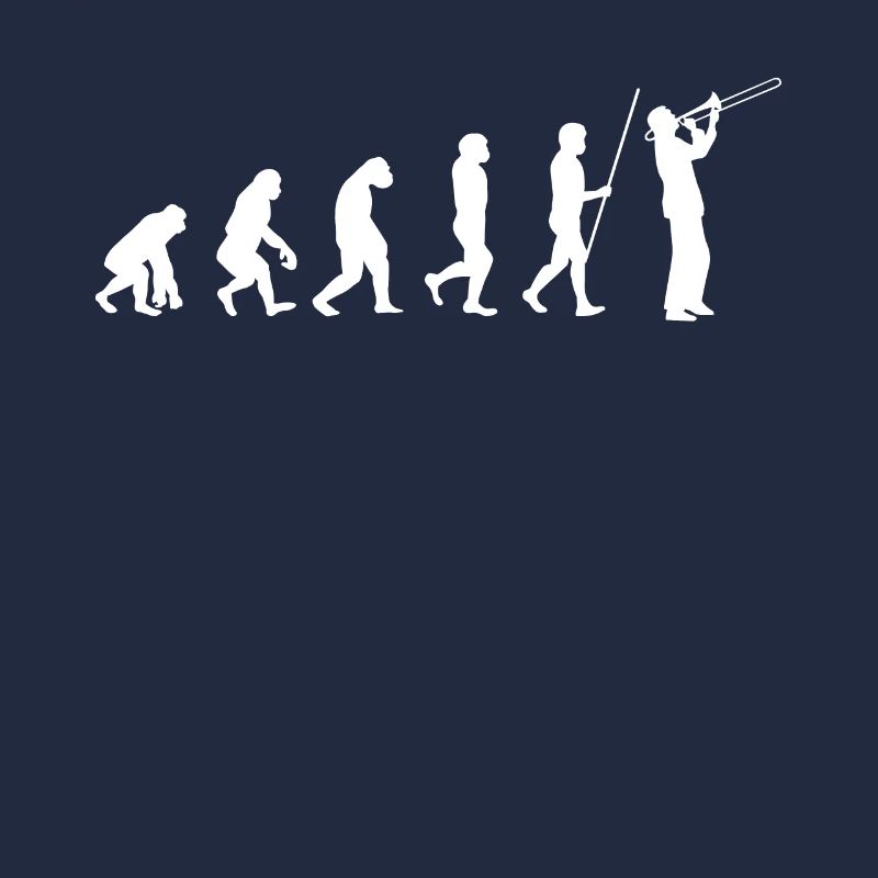 Evolution Posaune | Posaunist cooles Geschenk