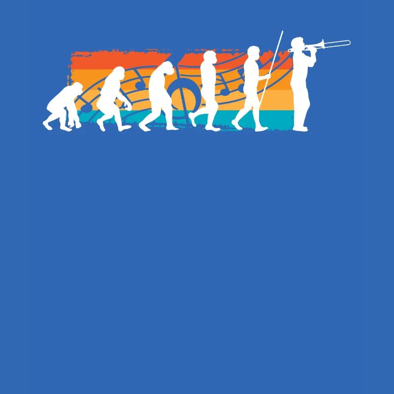 Evolution Posaune | Posaunist cooles Geschenk