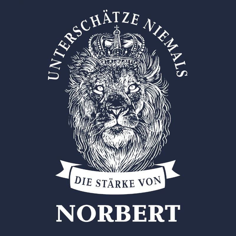 Norbert Geschenk Name Löwe