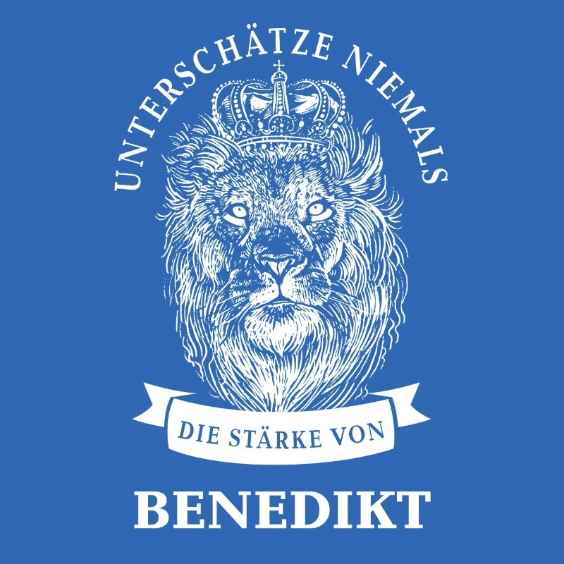 Benedikt Geschenk Name Löwe