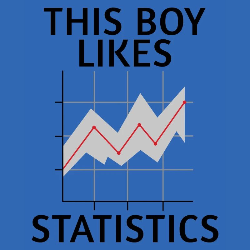 Junge mag Statistik Data Analyst Science