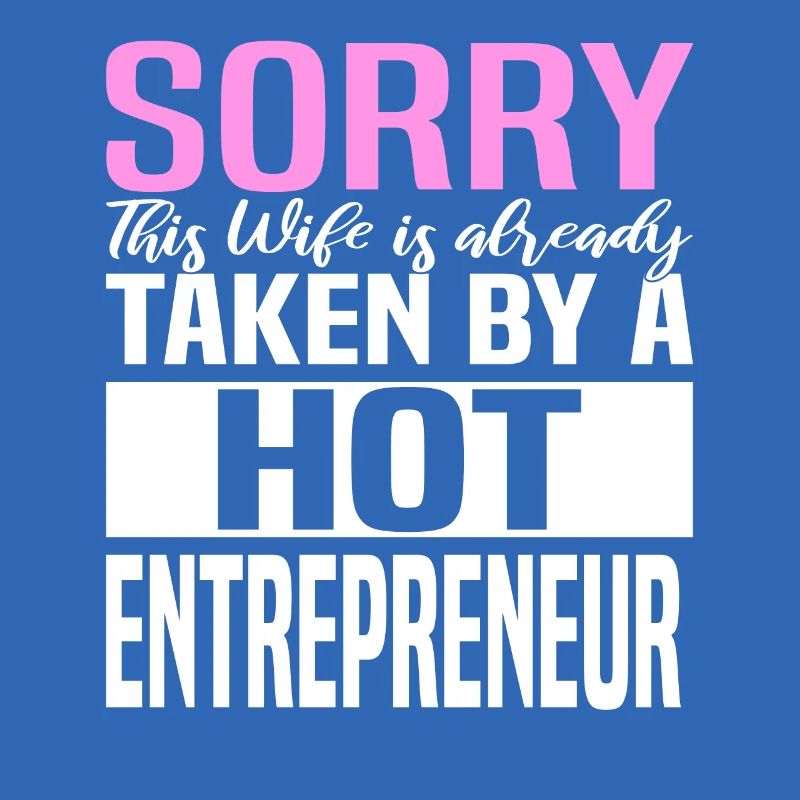 Entrepreneur Chef Ehefrau Partner Startup Stolzer