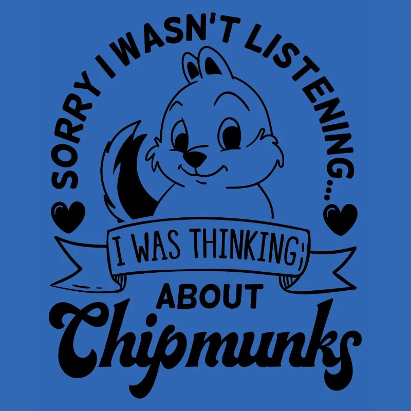 Ich denke an Chipmunks süßes Waldtier
