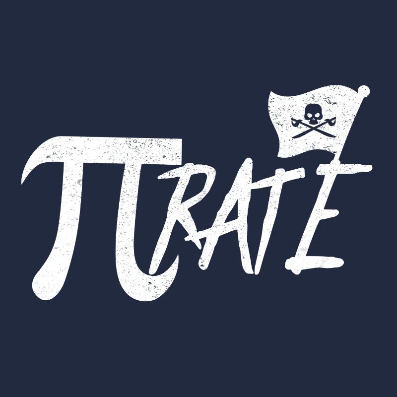 Nerd Nerds Pirat Pi