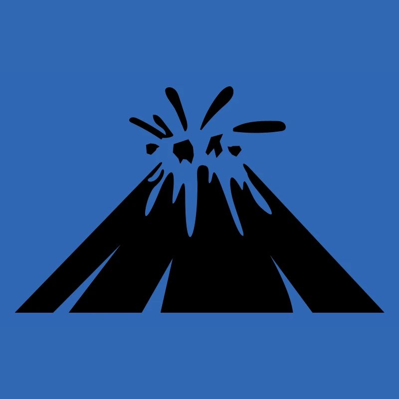 Vulkan icon symbol