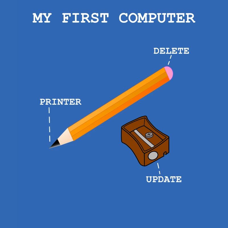 Computer PC Printer Calculator Write