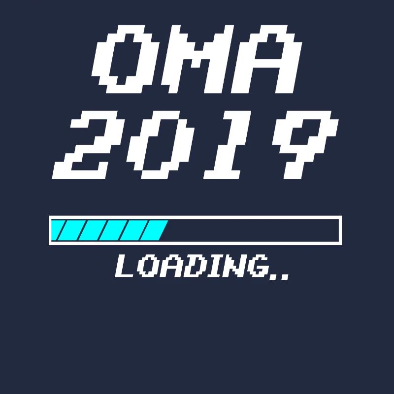 Grandma 2019 Loading Loading Loading Bar Gift Pixels