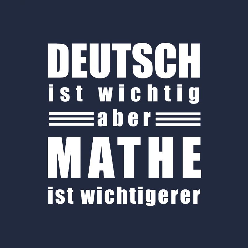 Math German Math Teacher Learning Funny Gift